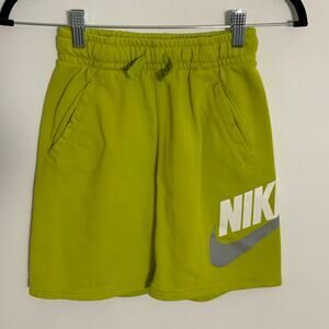 Nike Green thick cotton boys short size medium